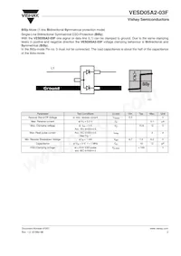 VESD05A2-03F-GS08 Datasheet Page 3
