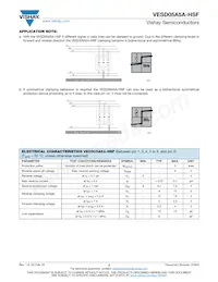 VESD05A5A-HSF-GS08 Datasheet Page 2