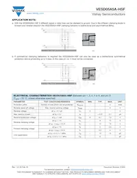VESD05A5A-HSF-GS08 데이터 시트 페이지 2