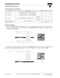 VESD05A6-HA3-GS08 Datasheet Pagina 2