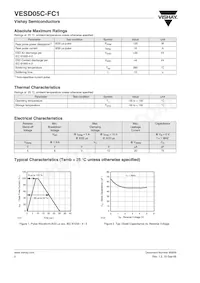 VESD05C-FC1-GS08 Datasheet Page 2