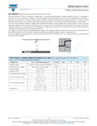 VESD12A1C-HD1-GS08 Datasheet Page 2