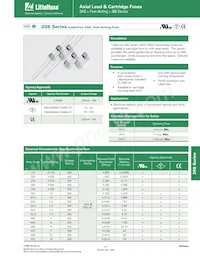 0208.250MXP Datasheet Cover