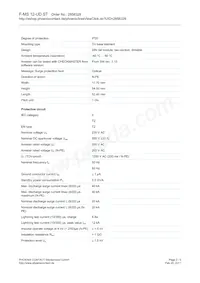 2858328 Datasheet Page 2