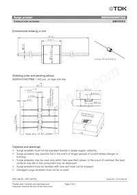 B88069X0980T502 Datasheet Page 3