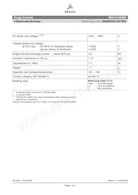 B88069X4120T902 Datasheet Cover