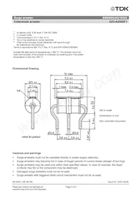 B88069X4521B502 Datasheet Page 3