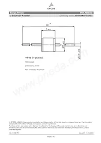 B88069X5040T103 Datasheet Pagina 2