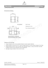 B88069X6181T103 Datasheet Pagina 3