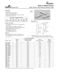 BK/S501-8A Datasheet Cover