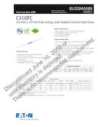 C310FC-800-R-TR1 Datasheet Copertura