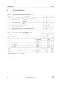 LBP01-0810B Datasheet Pagina 2