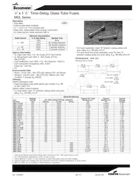 MDL-V-1/32-R Datasheet Copertura
