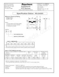 MICROSMD035-2 Datasheet Cover
