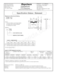 MICROSMD075-2 Datasheet Cover