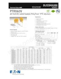 PTR060V0375-BK1 Datasheet Copertura