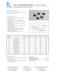 PTSB-R100-V12 Datasheet Cover