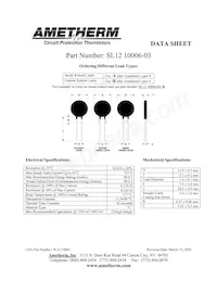 SL12 10006-03數據表 封面