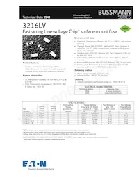TR/3216LV500-R Datasheet Cover