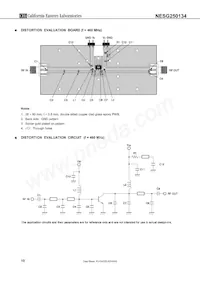 NESG250134-T1-AZ Datasheet Pagina 10