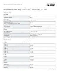 2271060 Datasheet Page 2