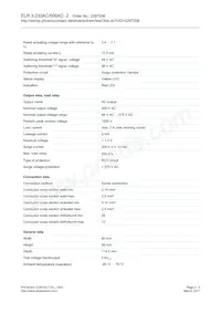 2297206 Datasheet Page 2