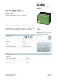 2297332 Datasheet Cover