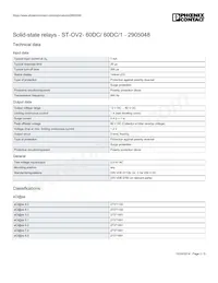 2905048 Datasheet Pagina 2