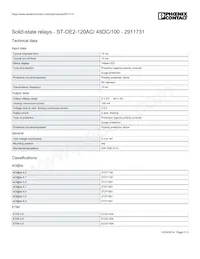 2911731 Datasheet Page 2