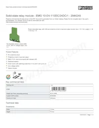 2944245 Datasheet Cover