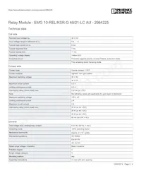 2964225 Datasheet Page 2