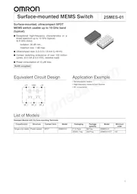 2SMES-01 Datasheet Cover