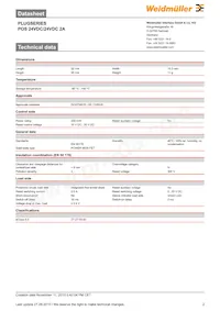 8610840000 Datasheet Pagina 2