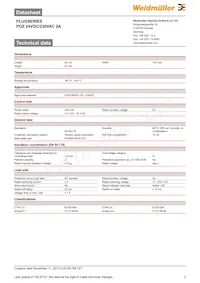 8610930000 Datasheet Page 2