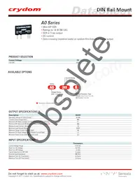 AO241R 데이터 시트 표지