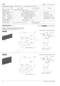 AQ3A1-C1-ZT24VDC Datasheet Pagina 4
