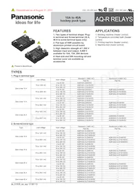 AQR40A2-S-Z4/6VDC Datasheet Cover