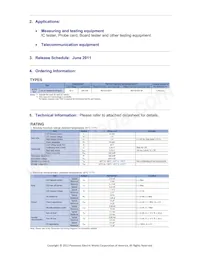 AQY221R2TW Datasheet Page 2