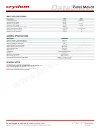 CMA60125 Datasheet Page 2