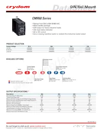 CMRD6065-10 Datasheet Cover