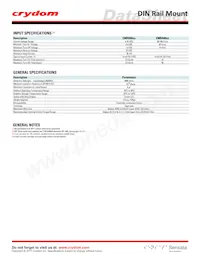CMRD6065-10 Datasheet Pagina 2