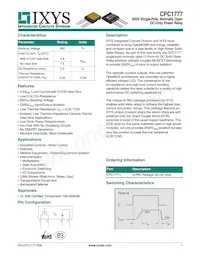 CPC1777J Datasheet Copertura