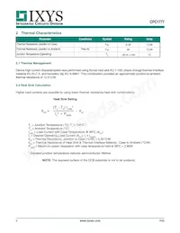 CPC1777J Datasheet Pagina 3