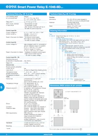 E-1048-8D5-C0A0-4U3-7.5A Datasheet Page 2