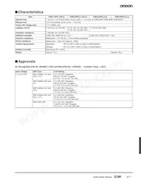 G3M-202P-UTU DC5 Datasheet Pagina 3