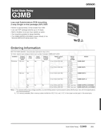 G3MB-202P-UTU DC5 Datasheet Cover
