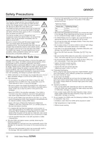 G3NA-425B-UTU-2 AC100-240 Datasheet Page 12