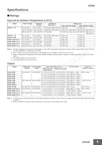 G3NA-475B-UTU AC100-240 Datasheet Page 4