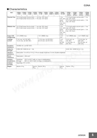 G3NA-475B-UTU AC100-240 Datasheet Pagina 5