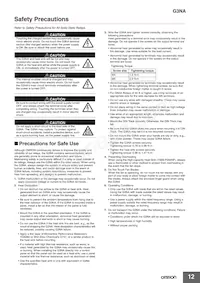 G3NA-475B-UTU AC100-240 Datasheet Page 12
